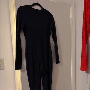 Fendi Black Long Sleeve Jumpsuit
